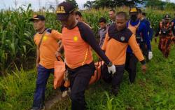 Hujan Deras, Nenek 60 Tahun Tewas Tenggelam Terseret Arus Sungai Pancur Jepara