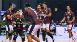 Livoli Divisi Utama 2022: Perkasa! STIN Pasundan Hajar Berlian Bank Jateng di Final Four