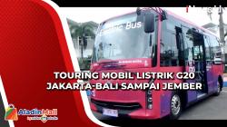 Iring-iringan Touring Mobil Listrik Jakarta-Bali Untuk KTT G20 Sudah Sampai Jember