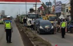 Hari Pahlawan, Polantas Ajak Sopir Heningkan Cipta di Jalintim 