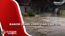 Banjir, Permukiman di Jambi Terendam Air Setinggi Lebih dari 1 Meter