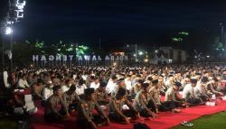 Ribuan Polisi Khusyuk Doa Bersama untuk Negeri dan Polri