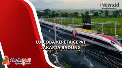 Ditargetkan Beroperasi Juni 2023, Kereta Cepat Jakarta-Bandung Mulai Diuji Coba