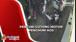Sulit Bobol Kunci Kontak, Pencuri Gotong Motor Penghuni Kos di Medan