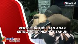 Terpisah 25 Tahun, Begini Momen Pertemuan Ibu dan Anak di Jember