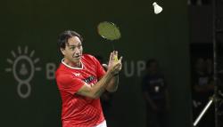 Ketika 2 Legenda Sepak Bola John Terry dan Alessandro Nesta Bermain Bulu Tangkis