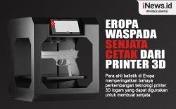 Infografis Eropa Peringatkan Bahaya Printer 3D Bisa Digunakan Buat Senjata