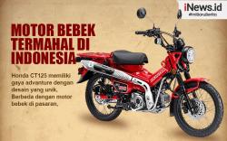Infografis Motor Bebek Termahal di Indonesia Seharga Rp81 Juta
