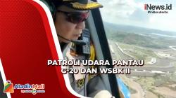 Begini Suasana Patroli Udara Polri dan Polda NTB Amankan WSBK II dan G-20