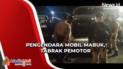 Pengendara Mobil Mabuk di Depok Tabrak 3 Motor, Pelaku Sempat Berusaha Kabur