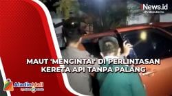 Ngeri! Satu Orang Tewas dan 3 Luka setelah Mobil Tertabrak Kereta Api di Tasikmalaya