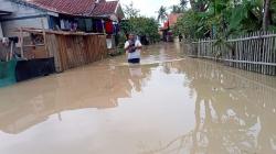 Banjir 1 Meter Terjang Karangligar dan Mulyajaya Karawang, 100 Rumah Terendam<