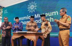 Resmikan Museum Muhammadiyah, Muhadjir Effendy:Hadiah Presiden Jokowi