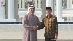 Jokowi dan Mohammed bin Zayed Al Nahyan Resmikan Masjid Raya Sheikh Zayed di Solo
