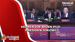 Ini Momen Joe Biden Puji Presiden Jokowi dalam Penyelenggaraan KTT G20