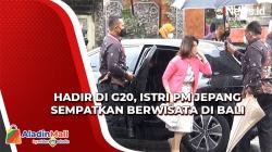 Istri PM Jepang Kunjungi Puri Ubud di Gianyar Bali