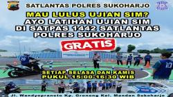Polres Sukoharjo Buka Bimbel Gratis Ujian SIM Teori dan Praktik
