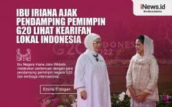 Infografis Ibu Iriana Ajak Pendamping Pemimpin G20 Lihat Kearifan Lokal Indonesia