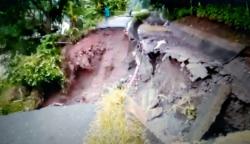  Saluran Irigasi Jebol, Akses Jalan Penghubung Antarkecamatan di Banyumas Putus Total