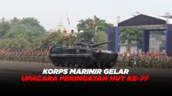 Korps Marinir Gelar Upacara Peringatan HUT ke-77 