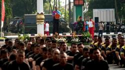 Perkuat Sinergitas 3 Matra TNI, Pangdam Siliwangi Apel Gabungan di Pusdiklatpassus Batujajar<
