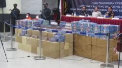 576.640 Batang Rokok Ilegal dan 2 Pengedar Diamankan Bea Cukai Bandung<