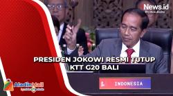 Tutup KTT G20 Bali, Presiden Jokowi Resmi Serahkan Kepemimpinan G20 ke PM India Narendra Modi
