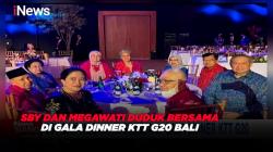 SBY dan Megawati Duduk Bersama di Gala Dinner KTT G20 Bali 
