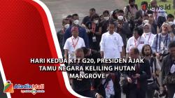 Presiden Joko Widodo Ajak Tamu Negara ke Tahura Ngurah Rai