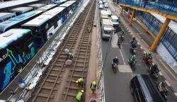 Usia 100 Tahun, Rel Trem Zaman Belanda Direlokasi dari Proyek MRT