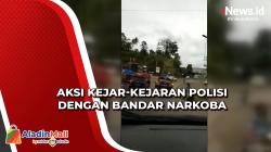 Kejar-kejaran dengan Kecepatan Tinggi Warnai Penangkapan Bandar Narkoba