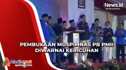 Ricuh Pembukaan Muspimnas PB PMII, Polisi dan TNI Redam Keributan Acara Dilanjutkan