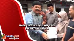 Disambut Hangat, Hadi Tjahjanto Bagikan Sertifikat Tanah ke Rumah Warga di Aceh