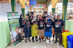 Pedagang Pasar Beringharjo Kompak Dukung Ganjar Pranowo<