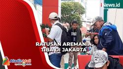 Ratusan Aremania Dampingi Keluarga Korban Cari Keadilan Tragedi Kanjuruhan di Jakarta