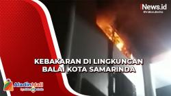 Api Lahap Gedung Dinas PP dan PA Samarinda, Diduga Korsleting Listrik pada AC