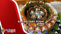 Unik, Kreasi Tart Sushi untuk Perayaan Ulang Tahun