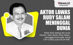 Infografis Profil Aktor Lawas Rudy Salam yang Meninggal Dunia di Usia 73 Tahun