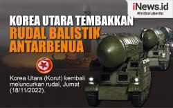 Infografis Korea Utara Tembakkan Rudal Balistik Antarbenua