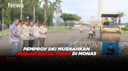 Pemprov DKI Musnahkan Ribuan Botol Miras di Monas