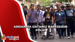 Aremania Datangi Bareskrim Polri Tanyakan Pengusutan Tragedi Kanjuruhan