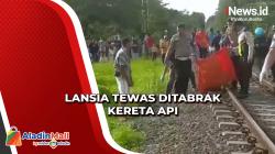 Geger! Warga di Tasikmalaya Temukan Jasad Lansia Tewas Ditabrak Kereta Api<