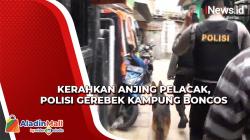 Polisi Gerebek Kampung Narkoba di Palmerah Libatkan 2 Anjing Pelacak