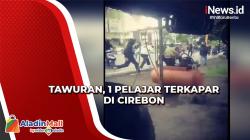 Detik-Detik Pelajar Berbagai Sekolah Terlibat Tawuran di Cirebon, Satu Terkapar di Jalanan
