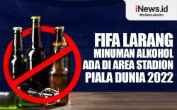 Infografis FIFA Larang Minuman Beralkohol Ada di Area Stadion Piala Dunia 2022