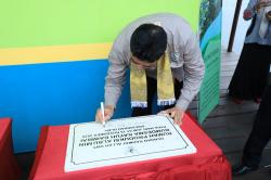 BRGM RI dan Pemkab HSU Resmikan Rumah Produksi Albumin Bumdesma Kayuh Baimbai