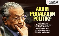 Infografis Kalah Pemilu Jadi Akhir Petualangan Politik Mahathir Mohamad?