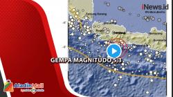 Dini Hari, Gempa Magnitudo 5,3 Guncang Pangandaran Terasa ke Kota Bandung<