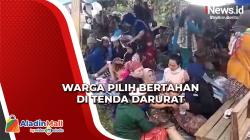 Warga Cianjur Pilih Bertahan di Tenda Darurat karena Khawatir Gempa Susulan