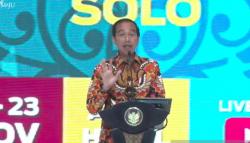  Jokowi Buka Munas HIPMI, Ingatkan Bangun Kepercayaan bila Ingin Jadi Pengusaha<